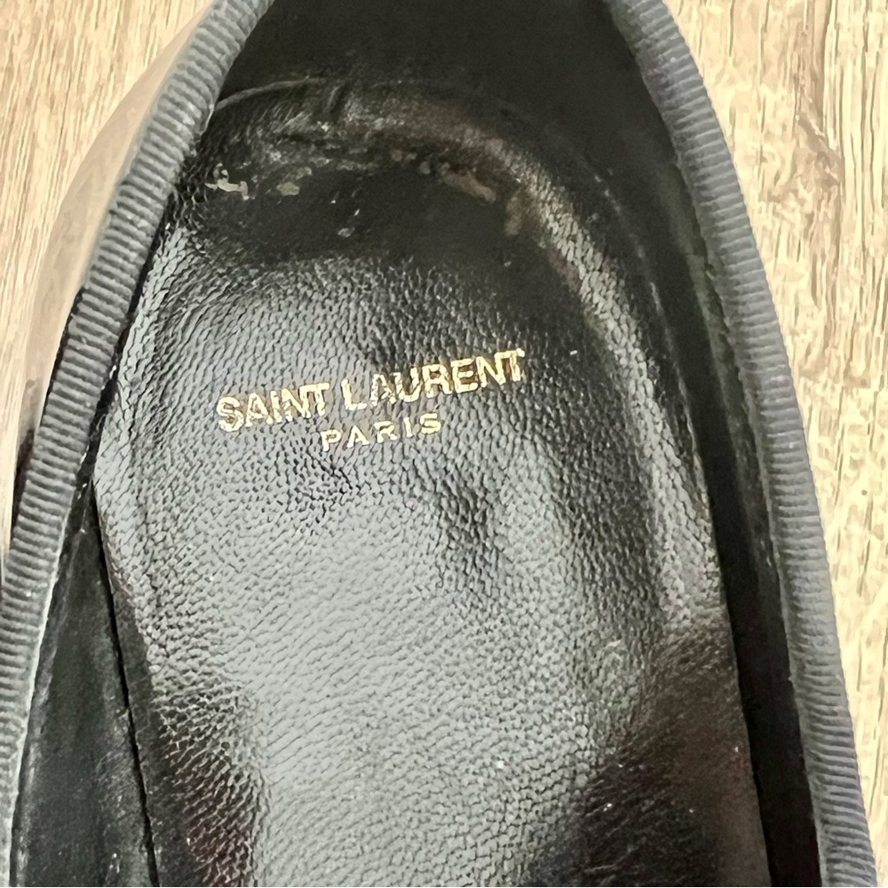 SAINT LAURENT Patent leather Mary Jane Flats Shoes size EUR 36 - Picture 7 of 8